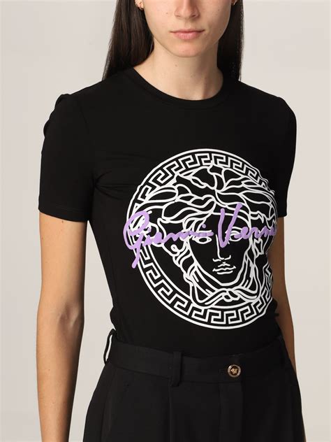 versace t shirt 2017|Versace tee shirts women.